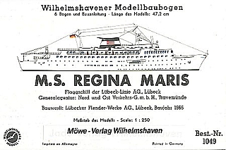 Plan PassengerShip MS Regina Maris - WILHELMS